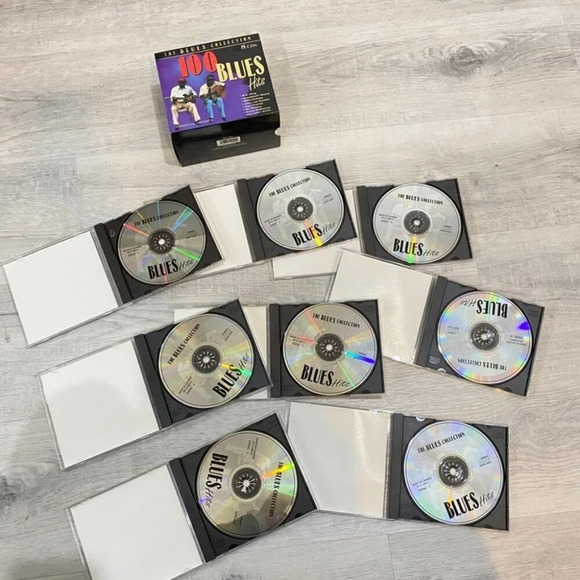 The Blues Collection Box Set 8CDs 100 Blues  Hits Music - Picture 10 of 15